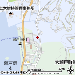 長崎県西海市大瀬戸町瀬戸板浦郷1343周辺の地図