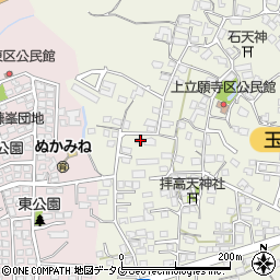 熊本県玉名市立願寺934周辺の地図