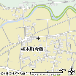熊本県熊本市北区植木町今藤313周辺の地図