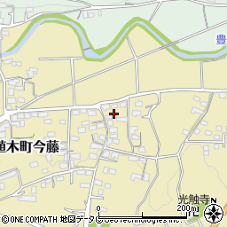 熊本県熊本市北区植木町今藤283周辺の地図