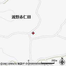 熊本県阿蘇市波野大字赤仁田788周辺の地図