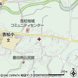 熊本県熊本市北区植木町豊田394周辺の地図