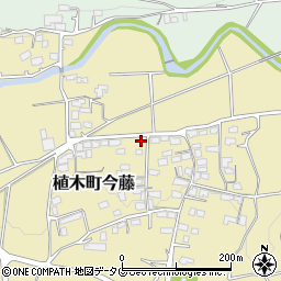 熊本県熊本市北区植木町今藤304周辺の地図
