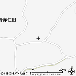 熊本県阿蘇市波野大字赤仁田806周辺の地図