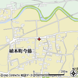 熊本県熊本市北区植木町今藤302周辺の地図