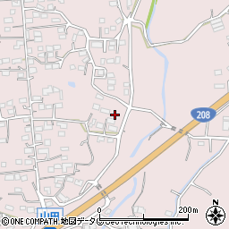 熊本県玉名市山田262周辺の地図