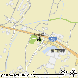熊本県玉名市岱明町西照寺821周辺の地図