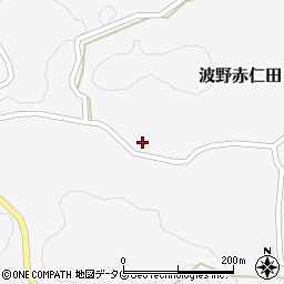 熊本県阿蘇市波野大字赤仁田433周辺の地図