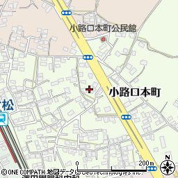 長崎県大村市小路口本町450-7周辺の地図