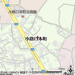 長崎県大村市小路口本町416周辺の地図