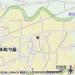 熊本県熊本市北区植木町今藤282周辺の地図