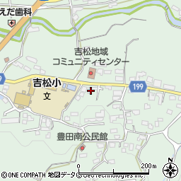 熊本県熊本市北区植木町豊田413周辺の地図