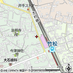 長崎県大村市竹松本町1038-6周辺の地図
