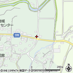 熊本県熊本市北区植木町豊田697周辺の地図