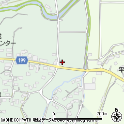 熊本県熊本市北区植木町豊田740周辺の地図