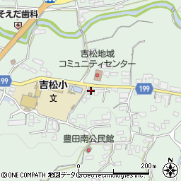 熊本県熊本市北区植木町豊田414周辺の地図