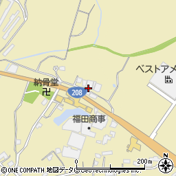 熊本県玉名市岱明町西照寺851周辺の地図