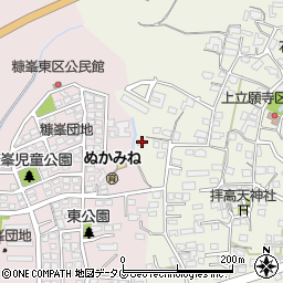 熊本県玉名市立願寺892周辺の地図