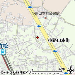 長崎県大村市小路口本町450-3周辺の地図
