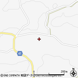 熊本県阿蘇市波野大字赤仁田381周辺の地図