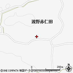 熊本県阿蘇市波野大字赤仁田442周辺の地図