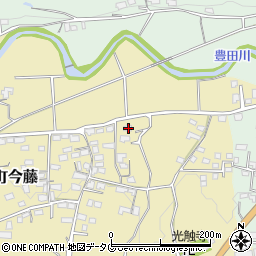 熊本県熊本市北区植木町今藤276周辺の地図