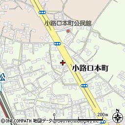 長崎県大村市小路口本町451周辺の地図