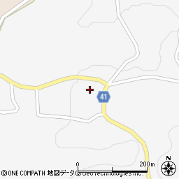 熊本県阿蘇市波野大字赤仁田285周辺の地図