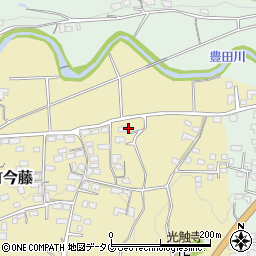 熊本県熊本市北区植木町今藤277周辺の地図
