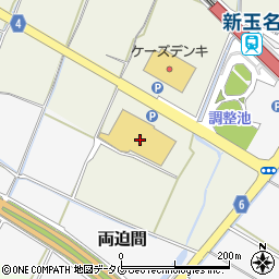 ホームセンターグッデイ玉名店周辺の地図