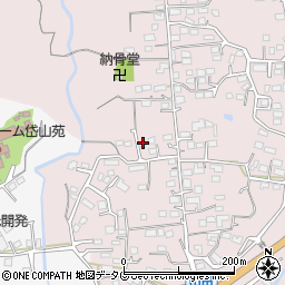 熊本県玉名市山田221周辺の地図