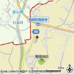 熊本県玉名市岱明町西照寺933周辺の地図