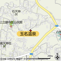 熊本県玉名市立願寺1180-3周辺の地図