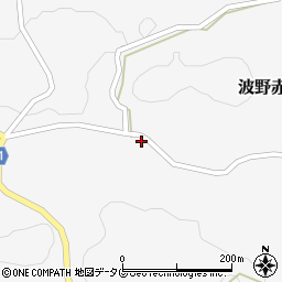熊本県阿蘇市波野大字赤仁田463周辺の地図