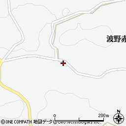 熊本県阿蘇市波野大字赤仁田463周辺の地図