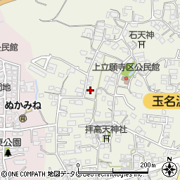 熊本県玉名市立願寺930-1周辺の地図