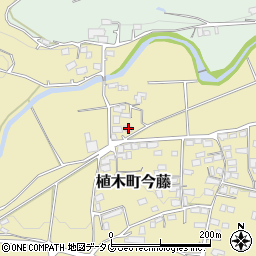 熊本県熊本市北区植木町今藤7周辺の地図