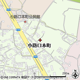 長崎県大村市小路口本町419周辺の地図