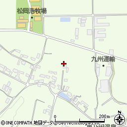 熊本県菊池市泗水町田島2778周辺の地図