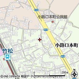 長崎県大村市小路口本町489周辺の地図