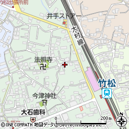 長崎県大村市竹松本町1038-15周辺の地図