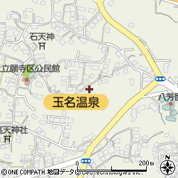 熊本県玉名市立願寺1180周辺の地図