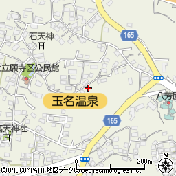 熊本県玉名市立願寺1180周辺の地図