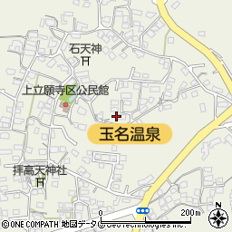 熊本県玉名市立願寺1207周辺の地図