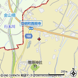 熊本県玉名市岱明町西照寺939周辺の地図