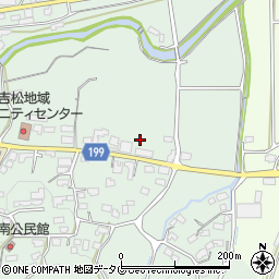 熊本県熊本市北区植木町豊田699-3周辺の地図