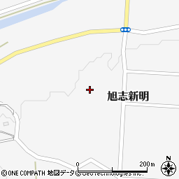 熊本県菊池市旭志新明1330周辺の地図