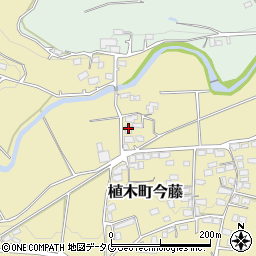 熊本県熊本市北区植木町今藤6周辺の地図