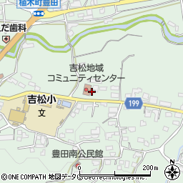 熊本県熊本市北区植木町豊田666-4周辺の地図