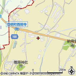 熊本県玉名市岱明町西照寺929周辺の地図